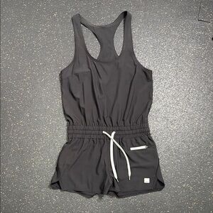 Vuori Women's Black Romper Shorts